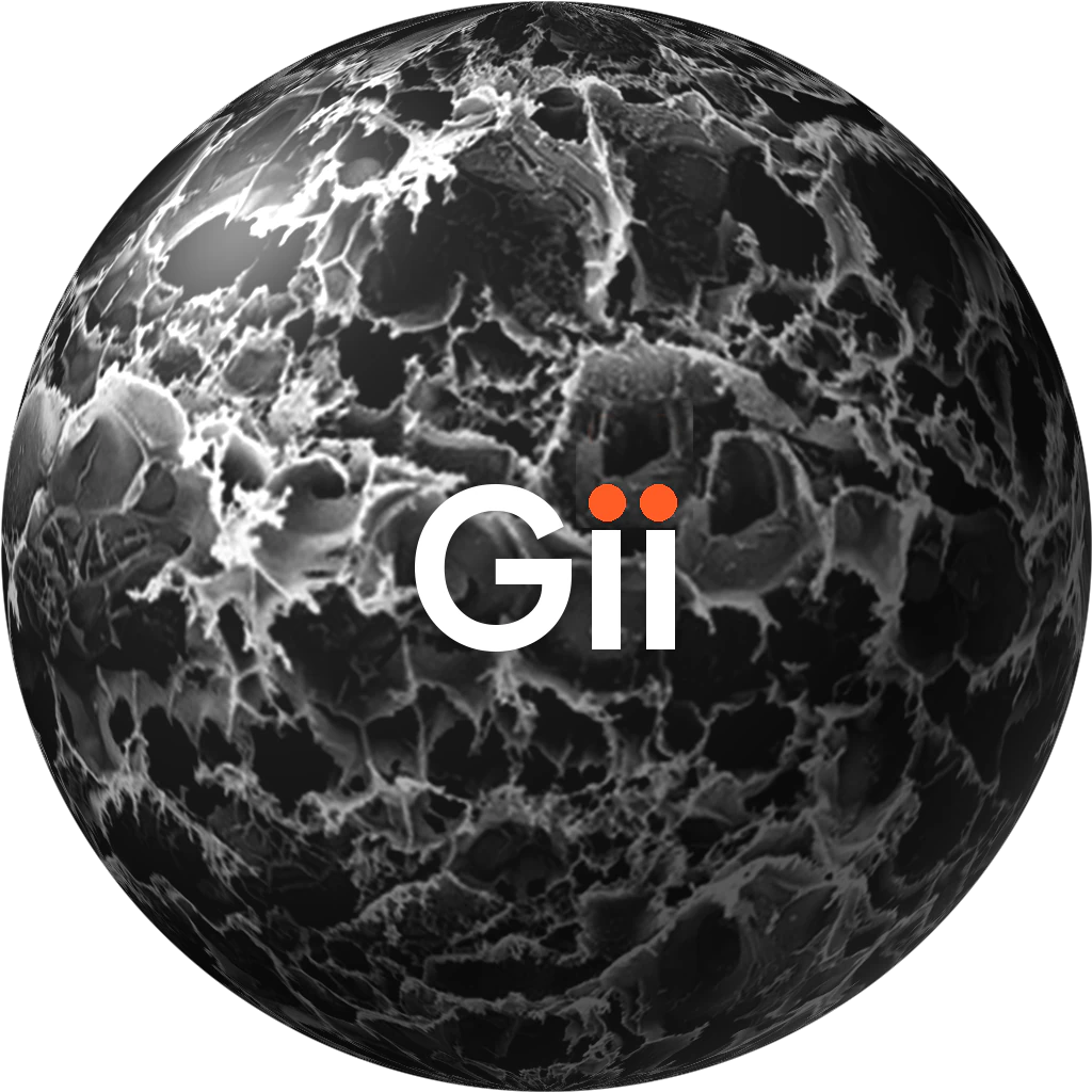 Gii 3D porous carbon sphere