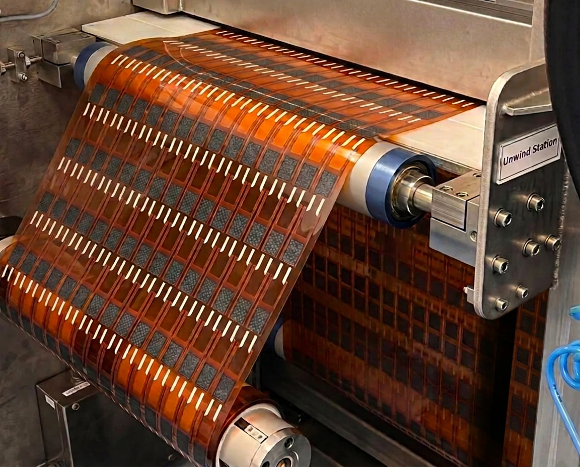 Roll-to-roll production line