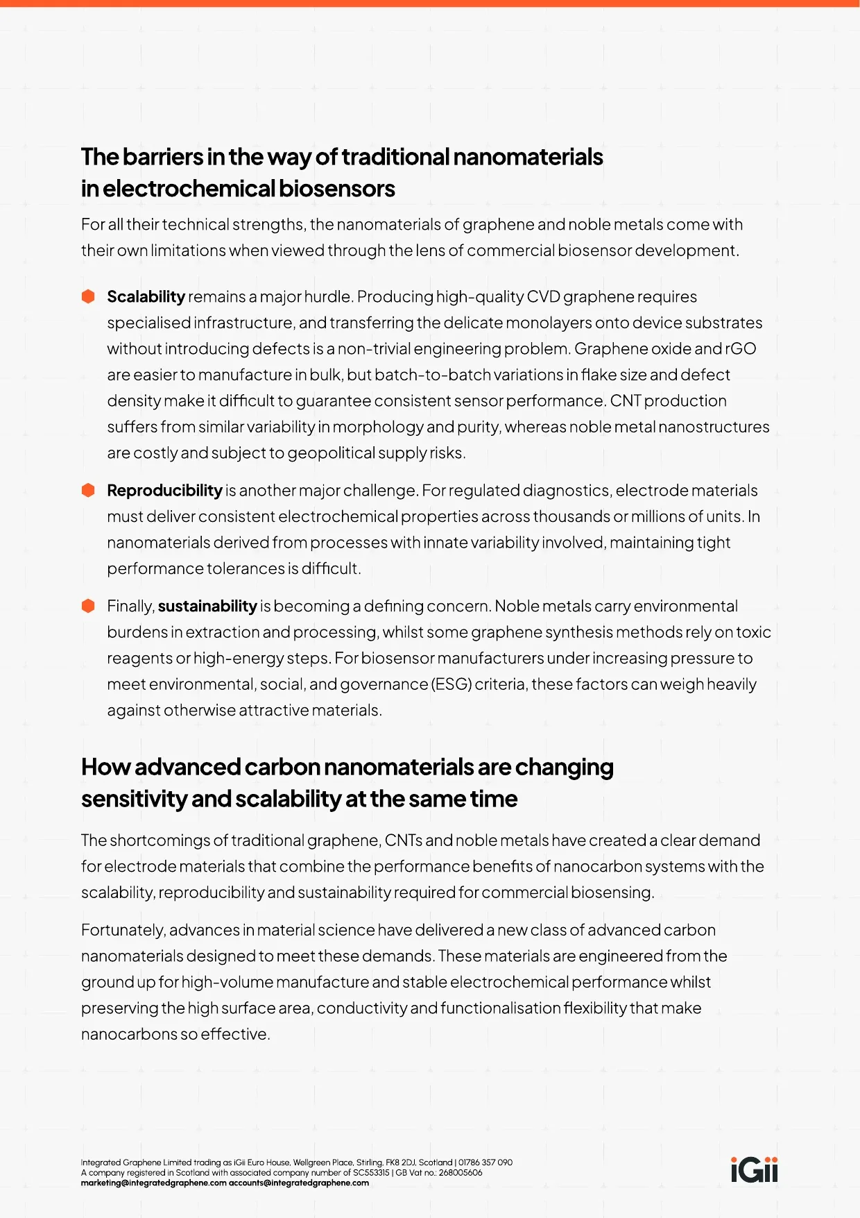 Drive Higher Sensitivity in Electrochemical Biosensors — page 4 of 7