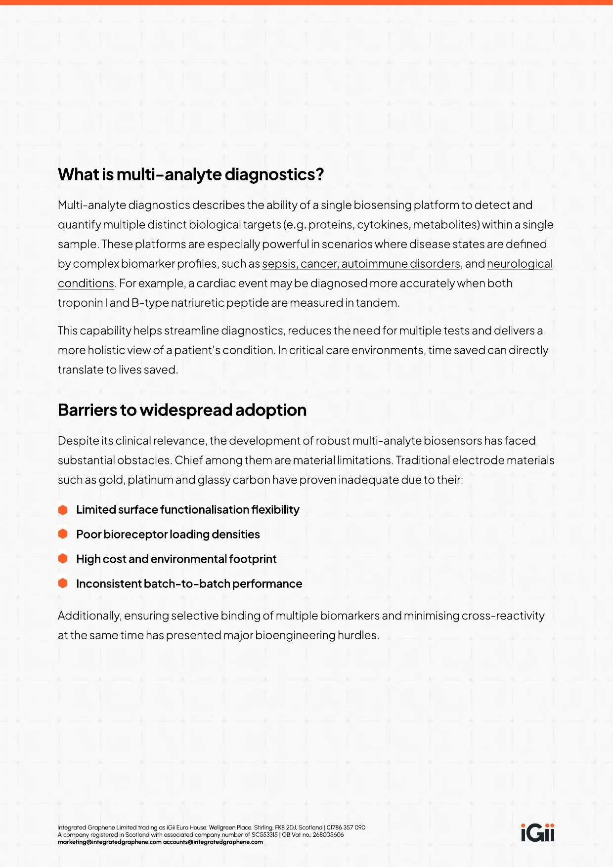 How Carbon Nanomaterials Enable Multi-Analyte Diagnostics — page 3 of 6