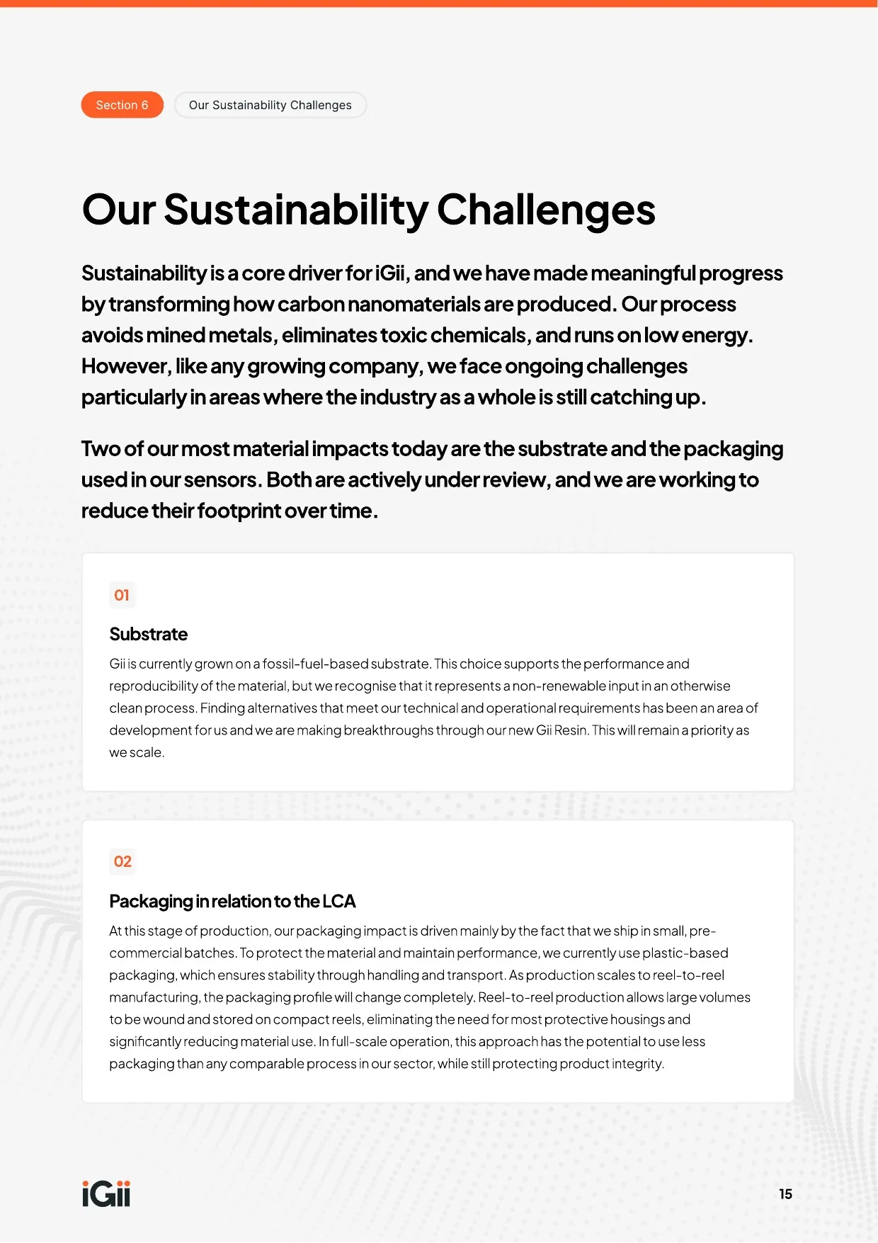 Understanding the Environmental Impact of Gii — page 17 of 20