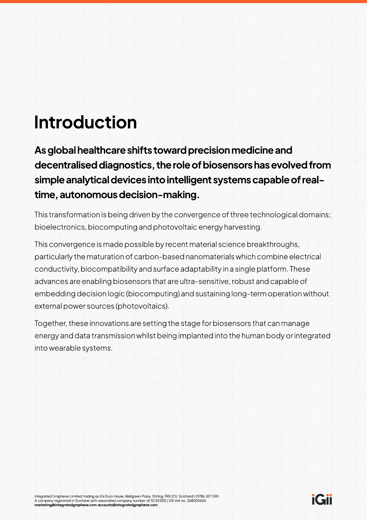 The Future of Biosensing — page 2 of 6